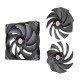 Thermaltake SWAFAN GT14 Boitier PC Ventilateur 14 cm Noir 1 pièce(s) Thermaltake SWAFAN GT14 Boitier PC Ventilateur 14 cm Noir 1 pièce(s)