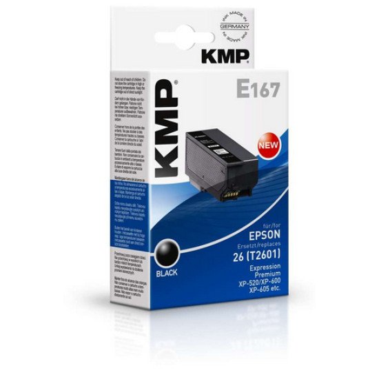 KMP E167 cartouche d'encre Noir