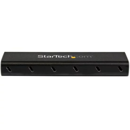 StarTech.com Boîtier USB 3.1 (10 Gb/s) pour SSD SATA M.2 NGFF avec câble USB-C - Aluminium StarTech.com Boîtier USB 3.1 (10 Gb/s) pour SSD SATA M.2 NGFF avec câble USB-C - Aluminium