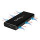 StarTech.com Boîtier USB 3.1 (10 Gb/s) pour SSD SATA M.2 NGFF avec câble USB-C - Aluminium