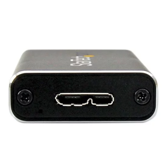 StarTech.com Boîtier USB 3.1 (10 Gb/s) pour SSD SATA M.2 NGFF avec câble USB-C - Aluminium StarTech.com Boîtier USB 3.1 (10 Gb/s) pour SSD SATA M.2 NGFF avec câble USB-C - Aluminium