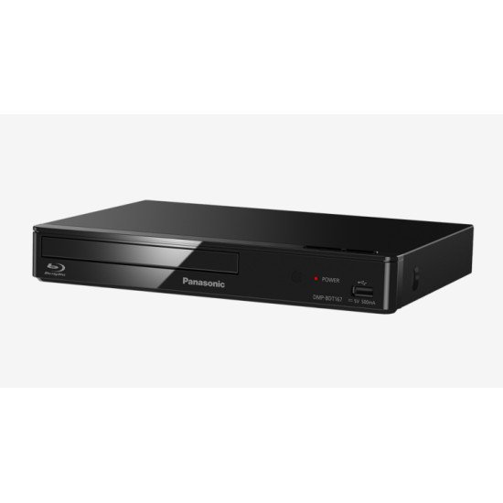 Panasonic DMP-BDT167 DVD player Compatibilité 3D Noir