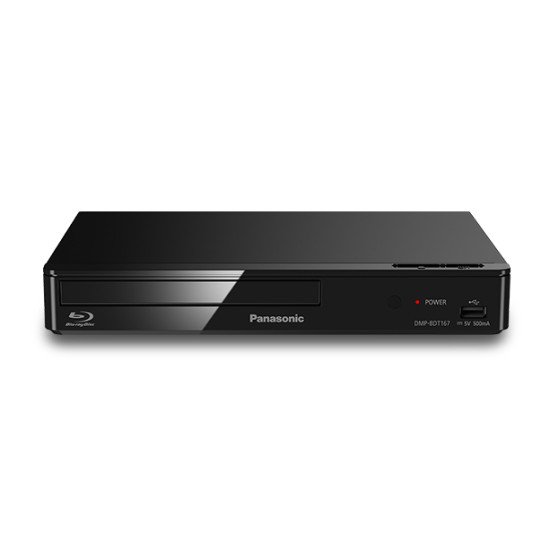 Panasonic DMP-BDT167 DVD player Compatibilité 3D Noir