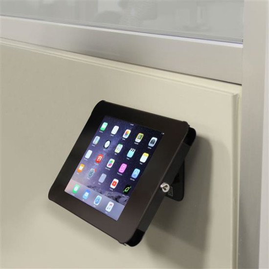 StarTech.com Support de tablette à fixation sur bureau ou au mur avec verrouillage pour iPad - Acier