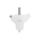 Cisco CAB-HDMI-MUL4K-9M= câble vidéo et adaptateur HDMI Type A (Standard) HDMI + Mini DisplayPort + USB Type-C Argent Cisco CAB-HDMI-MUL4K-9M= câble vidéo et adaptateur HDMI Type A (Standard) HDMI + Mini DisplayPort + USB Type-C Argent