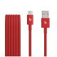 Apple Beats câble USB USB 2.0 1,5 m USB A USB C Rouge
