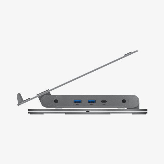 Spigen LD204H Support pour ordinateur portable et tablette Gris 39,6 cm (15.6") Spigen LD204H Support pour ordinateur portable et tablette Gris 39,6 cm (15.6")