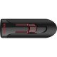 SanDisk UFM 128GB USB CRUZER GLIDE 3.0 lecteur USB flash 128 Go USB Type-A 3.2 Gen 1 (3.1 Gen 1) Noir, Rouge