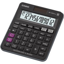 Casio MJ-120D Plus calculatrice Bureau Calculatrice basique Noir Casio MJ-120D Plus calculatrice Bureau Calculatrice basique Noir