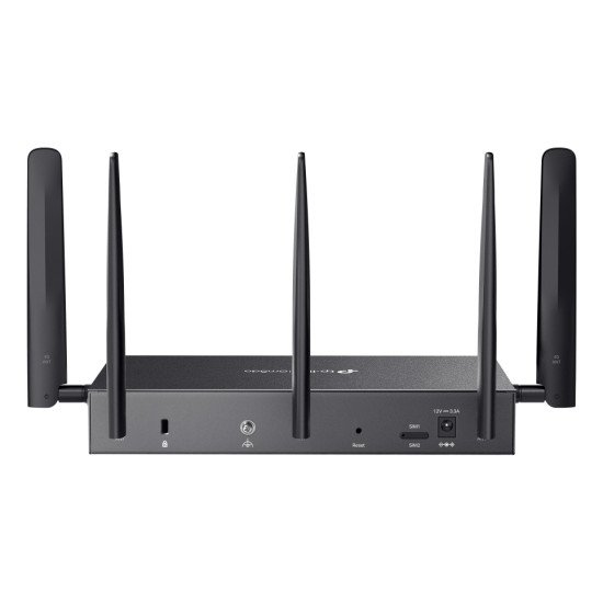 TP-Link Omada DR3650V-4G routeur sans fil Gigabit Ethernet Bi-bande (2,4 GHz / 5 GHz) Noir TP-Link Omada DR3650V-4G routeur sans fil Gigabit Ethernet Bi-bande (2,4 GHz / 5 GHz) Noir