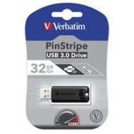 Verbatim Store 'n' Go Pin Stripe USB Drive 32 Go Verbatim Store 'n' Go Pin Stripe USB Drive 32 Go