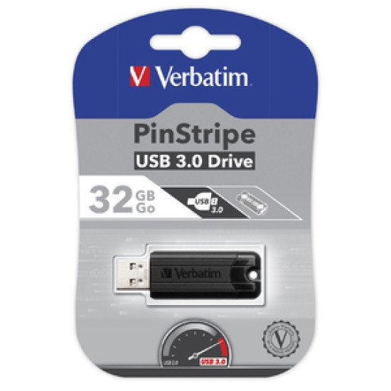 Verbatim Store 'n' Go Pin Stripe USB Drive 32 Go