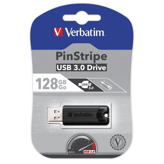Verbatim PinStripe 128 Go