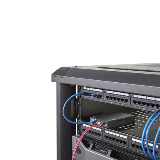 StarTech.com Convertisseur de média fibre optique Gigabit Ethernet - Monomode LC - 10 km
