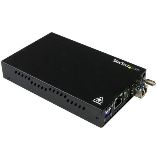 StarTech.com Convertisseur de média fibre optique Gigabit Ethernet - Monomode LC - 20 km