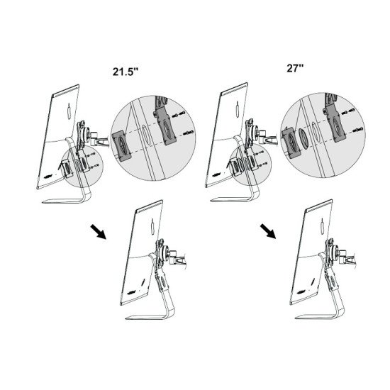 Newstar FPMA-VESAMAC2127 kit de support