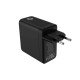 Mobile Origin MO-140WDCH-PW21 chargeur d'appareils mobiles Universel Noir Secteur Charge rapide Intérieure