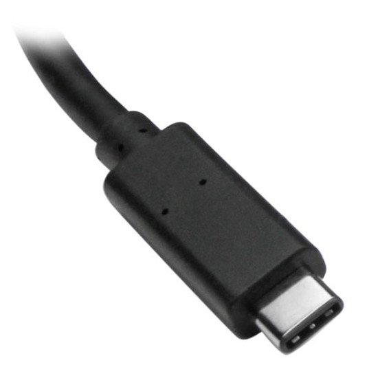 StarTech.com Hub USB-C à 3 ports avec Gigabit Ethernet - USB-C vers 3x USB-A - USB 3.0 - Adaptateur d'alimentation inclus