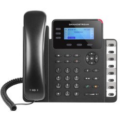 Grandstream Networks GXP1630 téléphone fixe Noir, Gris 3 lignes LCD