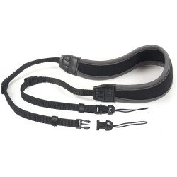 Kaiser 6743 sangle Caméra Numérique Tissu, Néoprène Noir