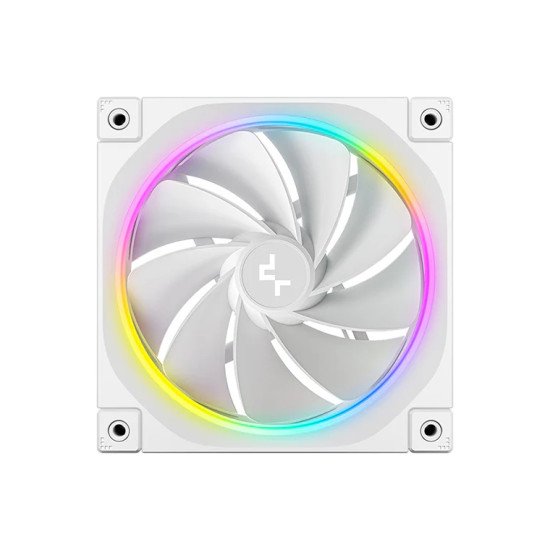 DeepCool FL12R Boitier PC Ventilateur 12 cm Blanc 1 pièce(s) DeepCool FL12R Boitier PC Ventilateur 12 cm Blanc 1 pièce(s)
