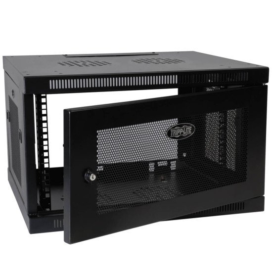 Tripp Lite SRW6UDP étagère 6U Rack monté sur le mur Noir