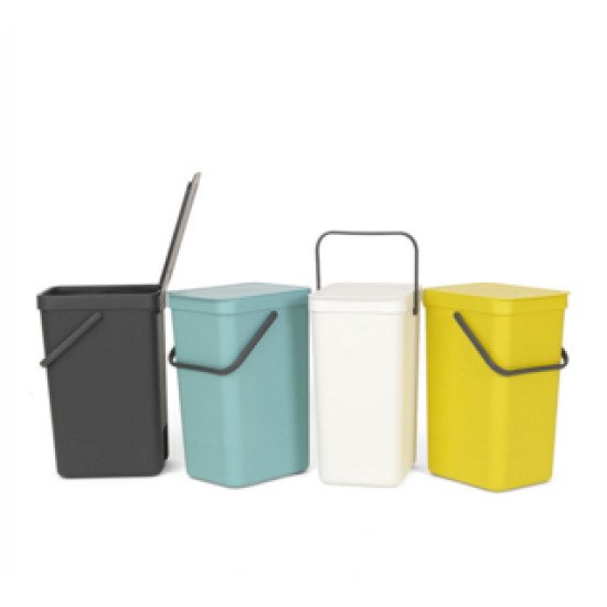 Brabantia 109966 poubelle 16 L Rectangulaire Gris