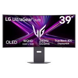 LG 39GX900A-B écran PC 99,1 cm (39") 3440 x 1440 pixels Wide Quad HD OLED Noir