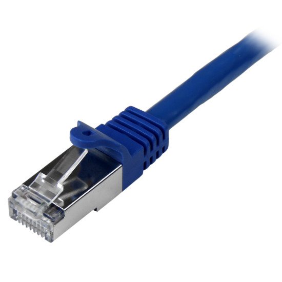 StarTech.com N6SPAT5MBL câble de réseau Bleu 5 m Cat6 SF/UTP (S-FTP)