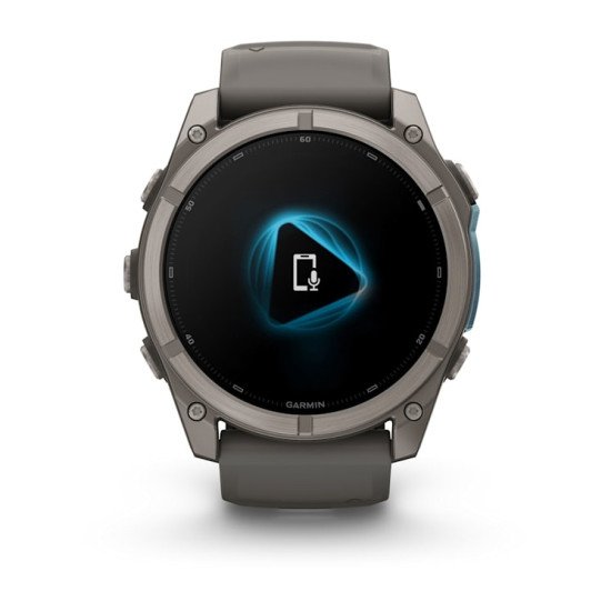 Garmin fēnix 9 3,56 cm (1.4") AMOLED 51 mm Numérique 454 x 454 pixels Écran tactile Titane Wifi GPS (satellite)