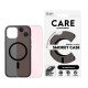 PanzerGlass CARE™ by ® Smokey Case w. Black MagSafe iPhone 15 coque de protection pour téléphones portables Housse Noir