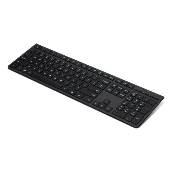Lenovo 4Y41R64506 clavier maison/bureau RF sans fil + Bluetooth Belge, Français Noir
