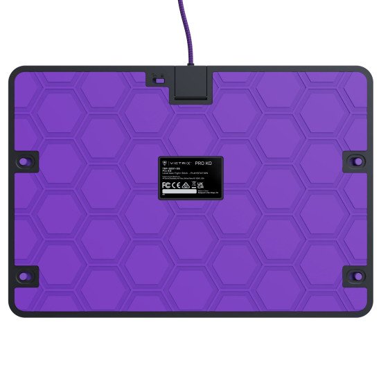 PDP Victrix Pro KO Leverless Fight Stick Gris USB Fightstick PC, PlayStation 4, PlayStation 5