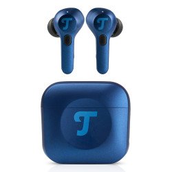 Teufel AIRY TWS Pro Casque Sans fil Ecouteurs Appels/Musique Bluetooth Bleu
