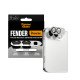 PanzerGlass ® Fender Camera Lens Protector Silver iPhone Duo Protection d'écran transparent Apple 1 pièce(s)
