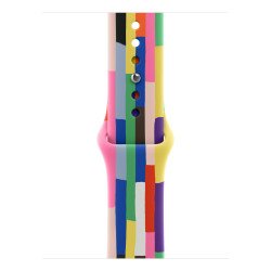 Apple MDWD4ZM/A accessoire intelligent à porter sur soi Bande Multicolore Fluoroélastomère Apple MDWD4ZM/A accessoire intelligent à porter sur soi Bande Multicolore Fluoroélastomère