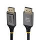 StarTech.com Câble DisplayPort 2.1 de 2m, Câble DisplayPort DP80 Certifié VESA, 10K/8K 60Hz Non Compressé, 16K 60Hz/8K 240Hz avec DSC 1.2a, Câble d'Écran DP 2.1