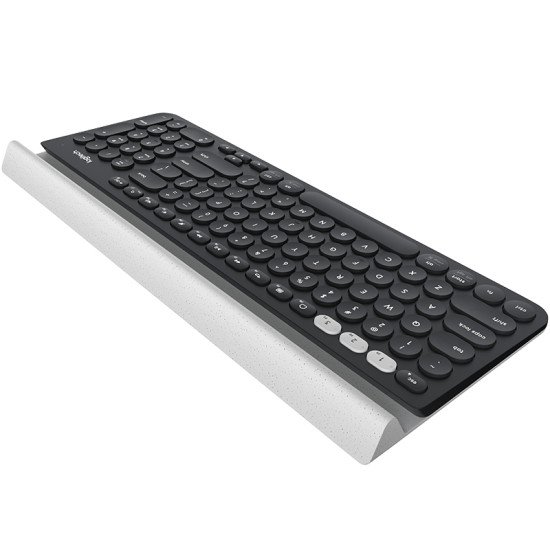 Logitech K780 Multi-Device QWERTY US Noir, Blanc