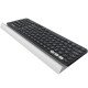 Logitech K780 Multi-Device QWERTY US Noir, Blanc