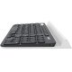 Logitech K780 Multi-Device QWERTY US Noir, Blanc