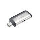 Sandisk Ultra Dual Drive USB Type-C lecteur USB flash 128 Go USB Type-A / USB Type-C 3.2 Gen 1 (3.1 Gen 1) Noir, Argent