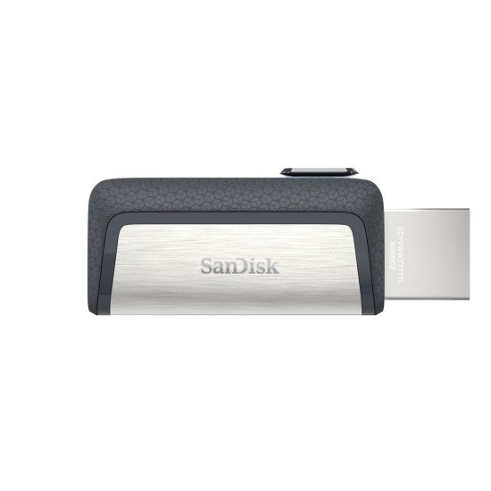 Sandisk Ultra Dual Drive USB Type-C lecteur USB flash 128 Go USB Type-A / USB Type-C 3.2 Gen 1 (3.1 Gen 1) Noir, Argent