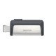 Sandisk Ultra Dual Drive USB Type-C lecteur USB flash 128 Go USB Type-A / USB Type-C 3.2 Gen 1 (3.1 Gen 1) Noir, Argent