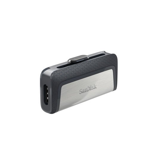 Sandisk Ultra Dual Drive USB Type-C lecteur USB flash 128 Go USB Type-A / USB Type-C 3.2 Gen 1 (3.1 Gen 1) Noir, Argent