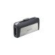 Sandisk Ultra Dual Drive USB Type-C lecteur USB flash 128 Go USB Type-A / USB Type-C 3.2 Gen 1 (3.1 Gen 1) Noir, Argent