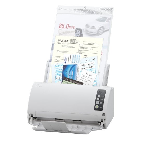 Fujitsu fi-7030 600 x 600 DPI Scanner ADF Blanc A4