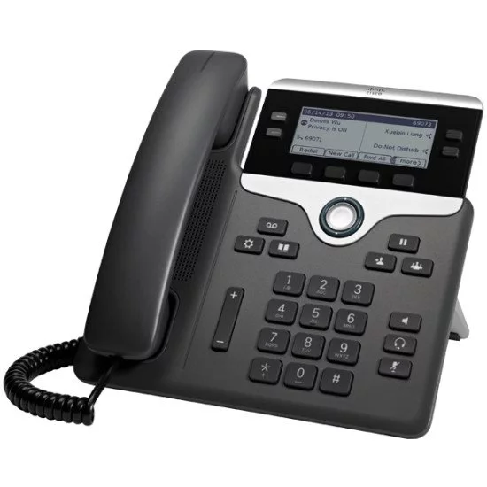 Cisco 7841 téléphone fixe Noir, Argent 4 lignes LCD Cisco 7841 téléphone fixe Noir, Argent 4 lignes LCD