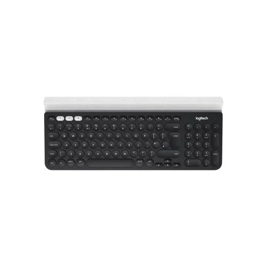 Logitech K780 clavier sans fil + Bluetooth QWERTZ Gris, Blanc Logitech K780 clavier sans fil + Bluetooth QWERTZ Gris, Blanc