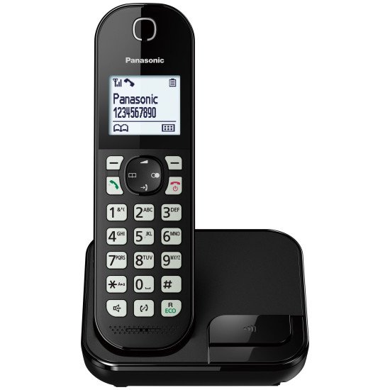 Panasonic KX-TGC450GB téléphone Téléphone DECT Identification de l'appelant Noir