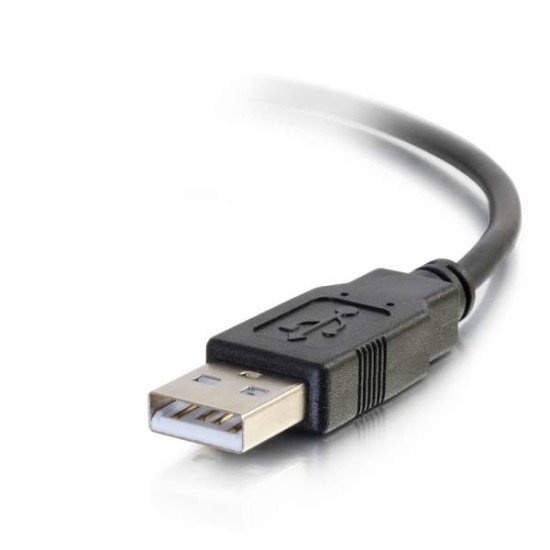 C2G 3m, USB2.0-C/USB2.0-A câble USB 2.0 USB C USB A Noir